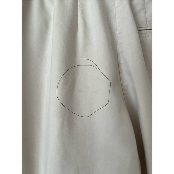 Liz Golf Khaki High Rise Pleated Tencel Lyocell Shorts Women’s Size 6 - Picture 5 of 7